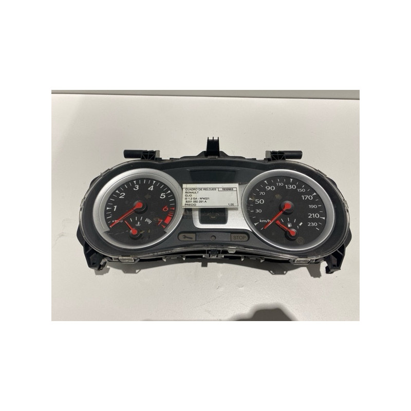 CUADRO DE RELOJES RENAULT CLIO